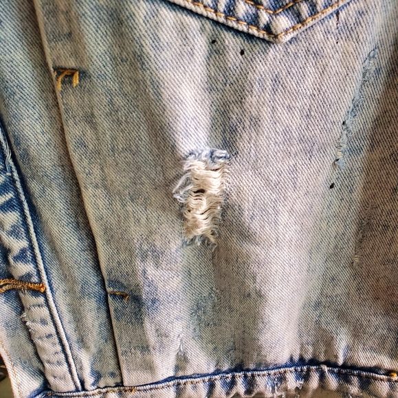 Special Hype destroyed denim jacket - Picture 2 of 8